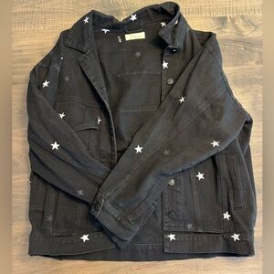 Elan Black Denim Jacket